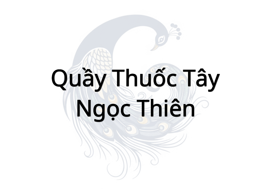 Quầy Thuốc Tây Ngọc Thiên
