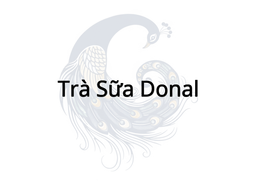 Trà sữa Donal