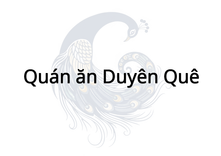 Quán ăn Duyên Quê