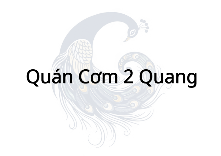 Quán cơm 2 Quang