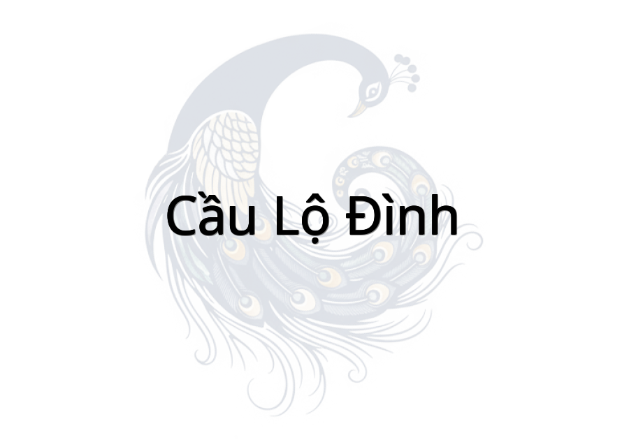 Cầu Lộ Đình