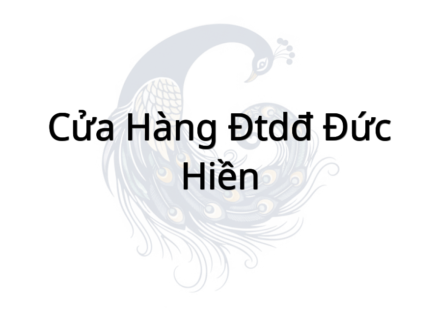 Cửa Hàng Đtdđ Đức Hiền