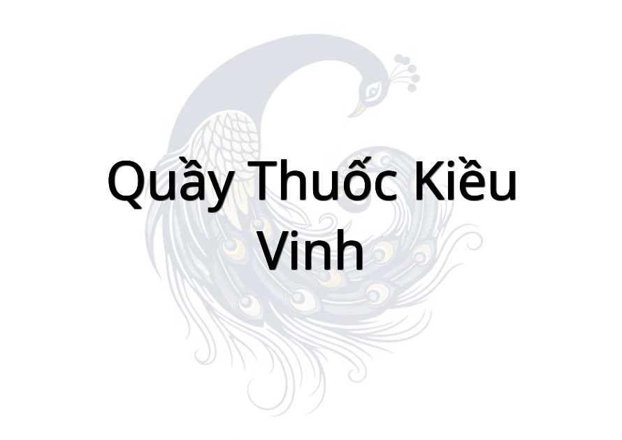 Quầy thuốc Kiều Vinh