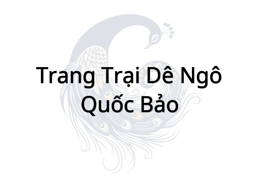 Trang trại dê ngô quốc bảo