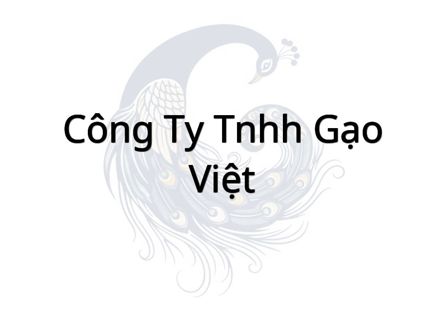Công Ty TNHH Gạo Việt