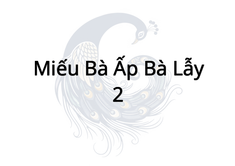 Miếu Bà Ấp Bà Lẫy 2
