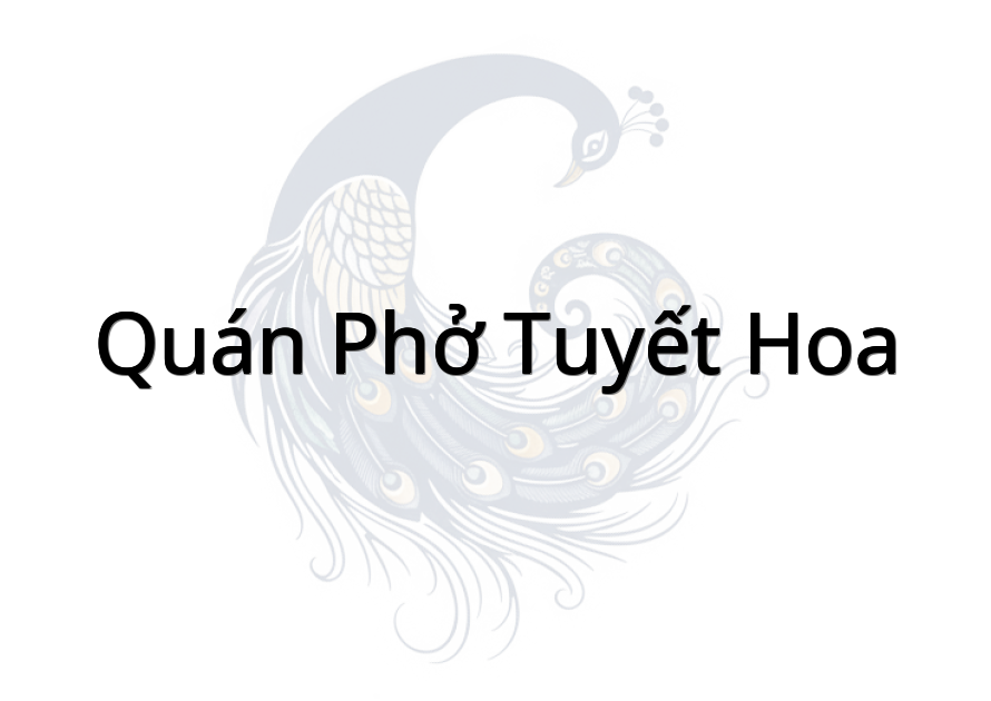 Quán phở Tuyết Hoa