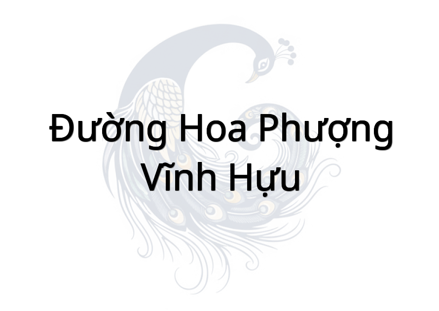 Đường hoa phượng Vĩnh Hựu