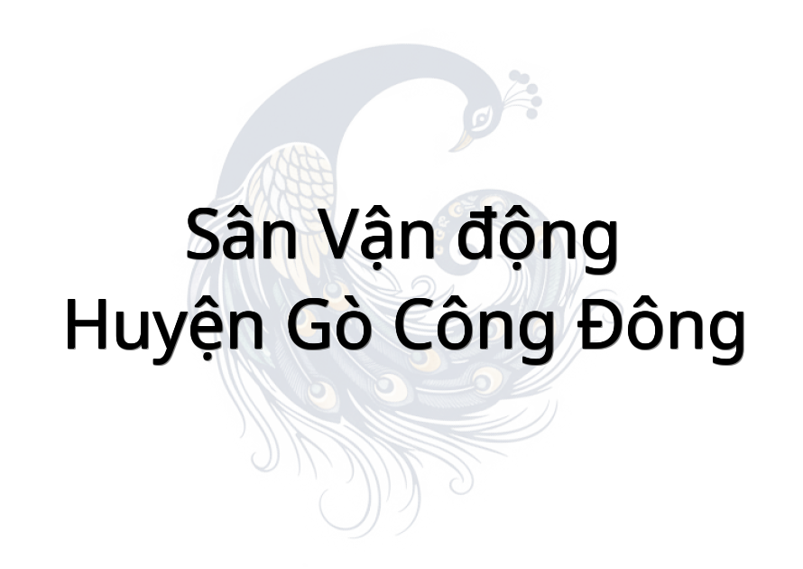 Sân vận động huyện Gò Công Đông
