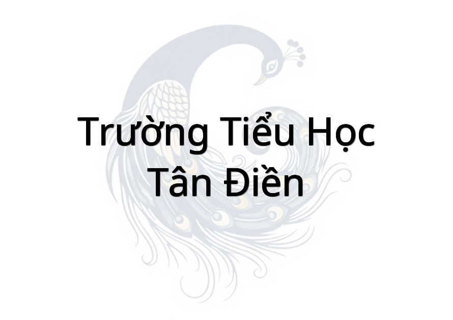 Trường Tiểu Học Tân Điền