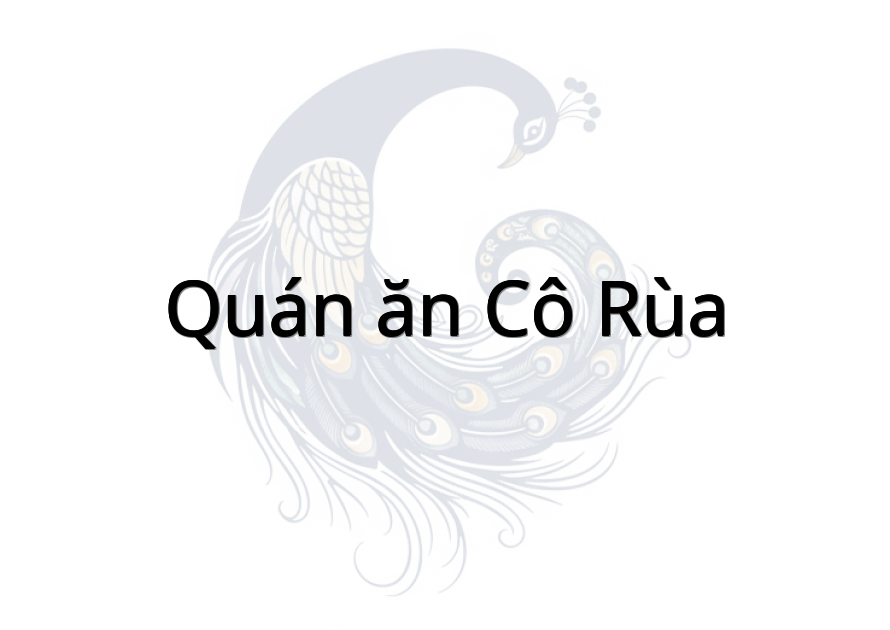 Quán ăn Cô Rùa