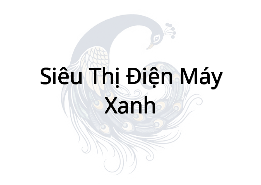 Siêu thị Điện máy XANH