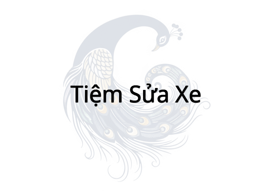 Tiệm sửa xe