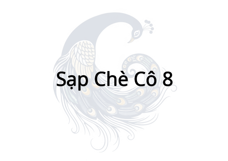 Sạp chè Cô 8