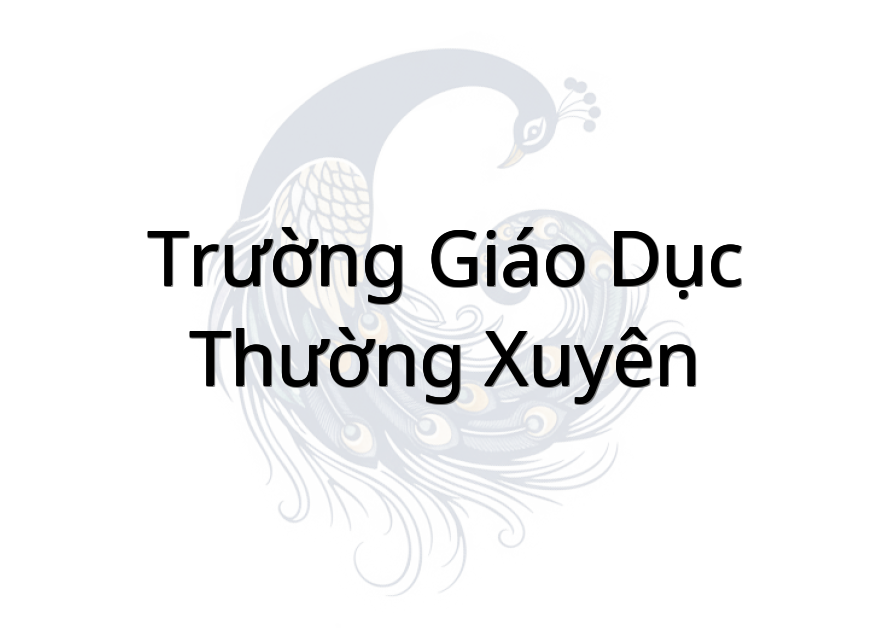 Trường Giáo Dục Thường Xuyên
