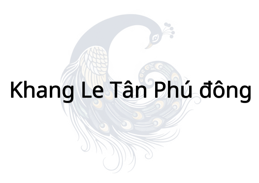 khang le tân phú đông