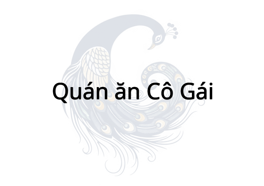 Quán ăn Cô Gái