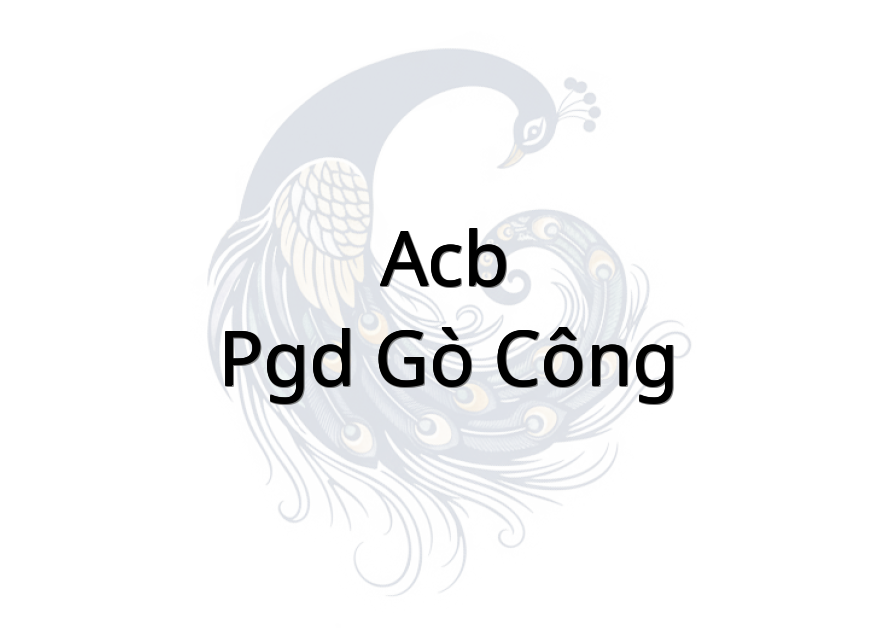 ACB - PGD Gò Công