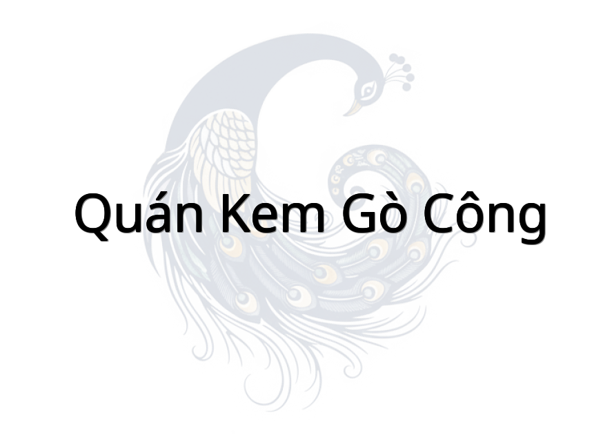 Quán kem Gò Công