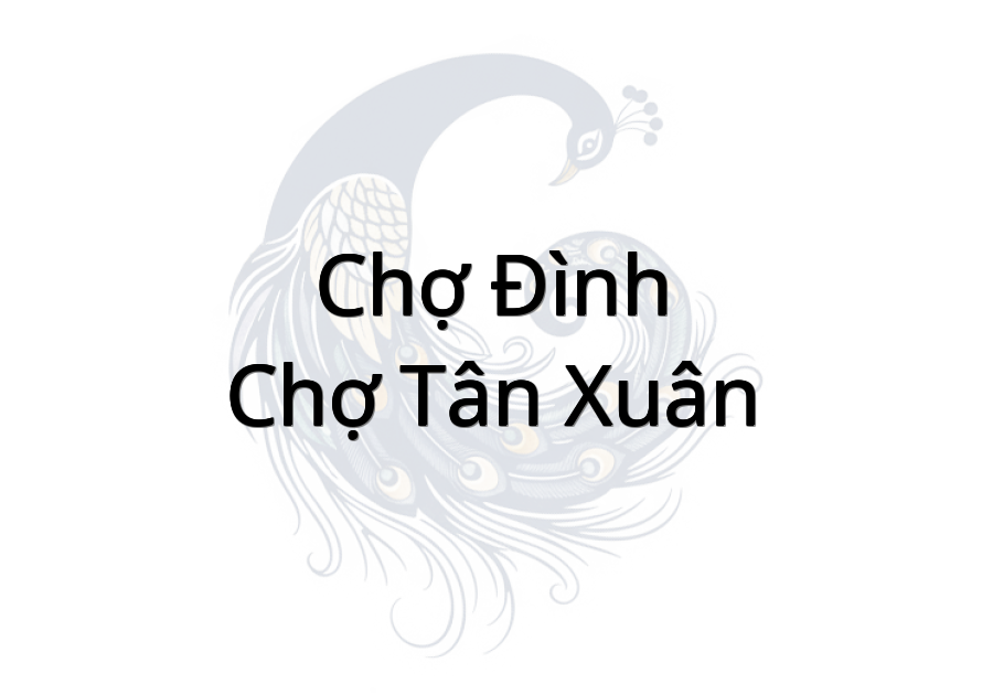 Chợ Đình-Chợ Tân Xuân