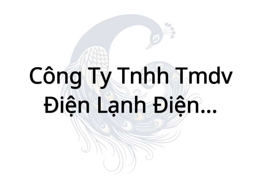 Công Ty TNHH TMDV Điện Lạnh Điện Tử Minh Vy