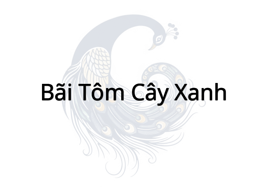 Bãi tôm cây xanh
