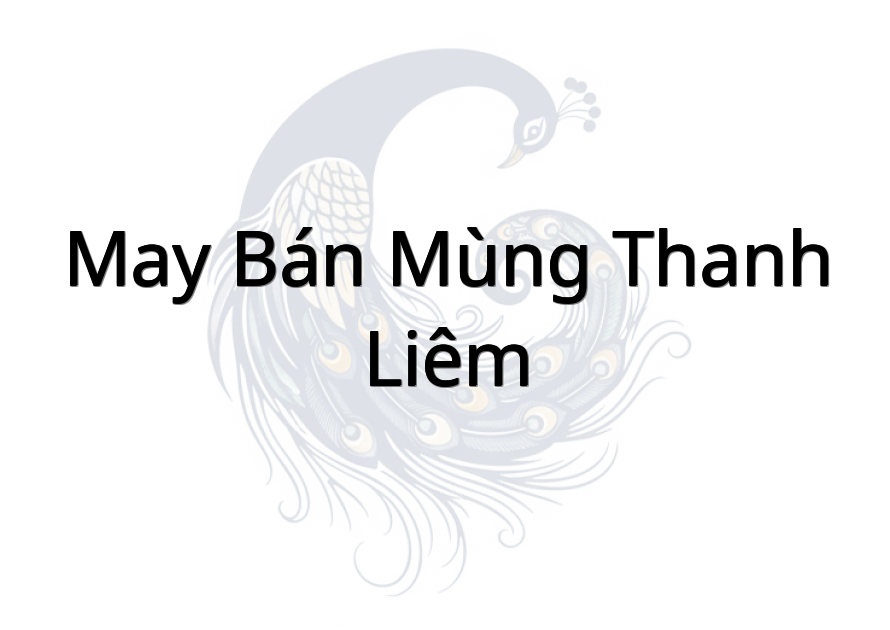 May Bán Mùng Thanh Liêm