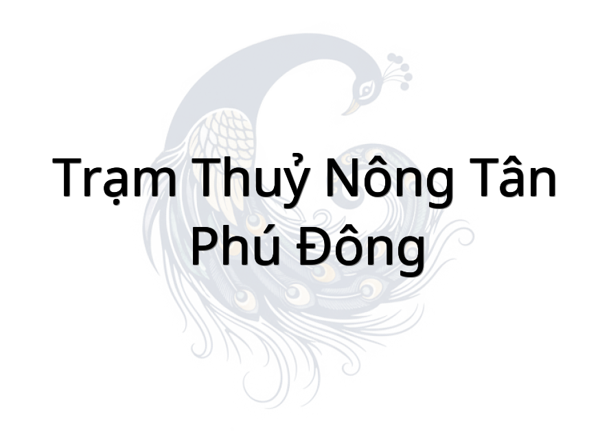 Trạm Thuỷ nông Tân phú Đông
