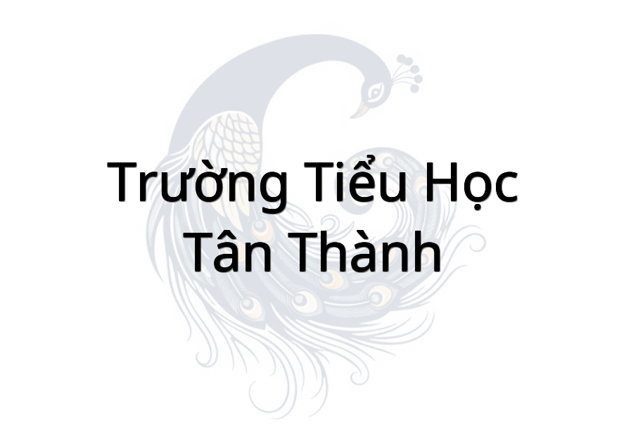 Trường tiểu học Tân Thành