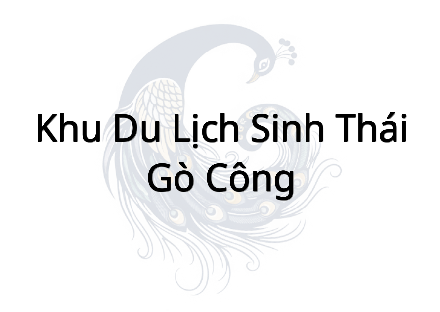 Khu du lịch sinh thái Gò Công