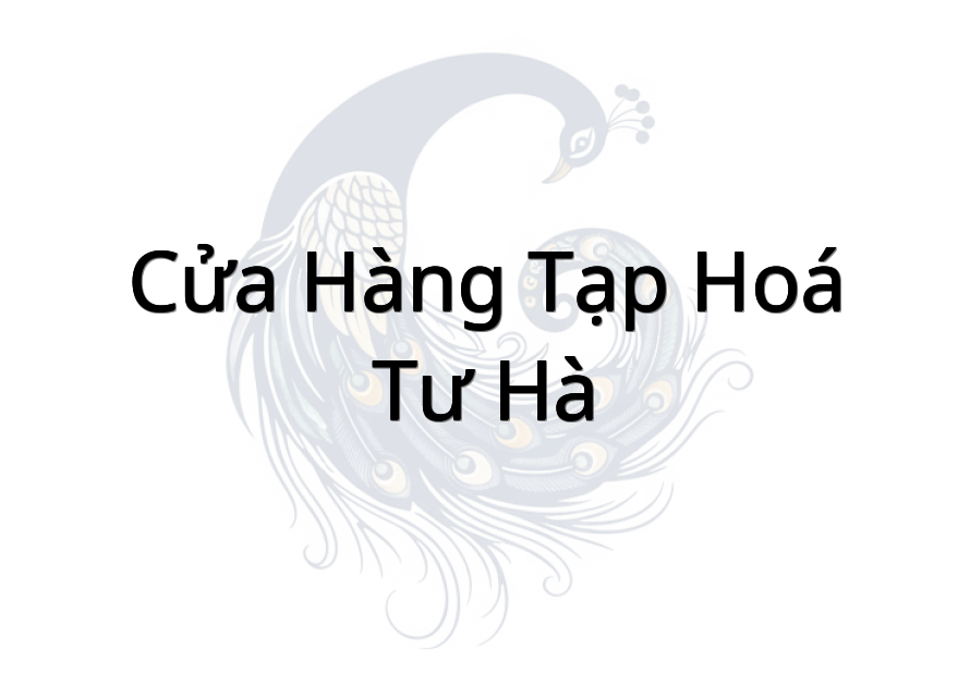 Cửa hàng tạp hoá Tư Hà