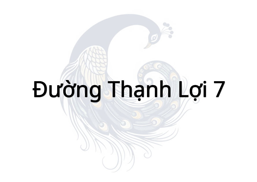 Đường Thạnh Lợi 7
