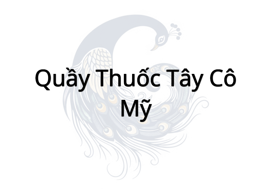 Quầy thuốc tây Cô Mỹ