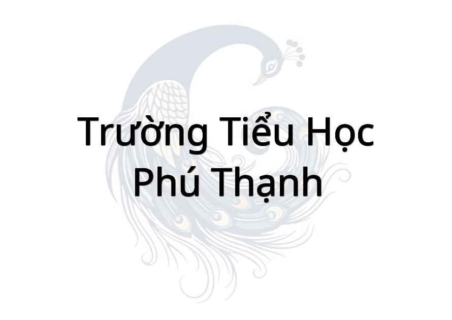 Trường Tiểu Học Phú Thạnh
