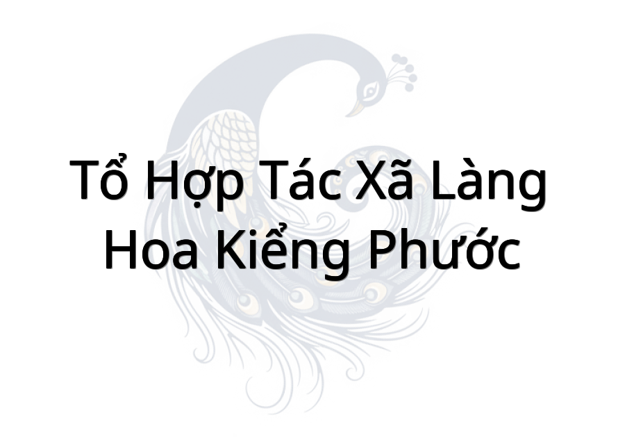 Tổ hợp tác xã Làng Hoa Kiểng Phước