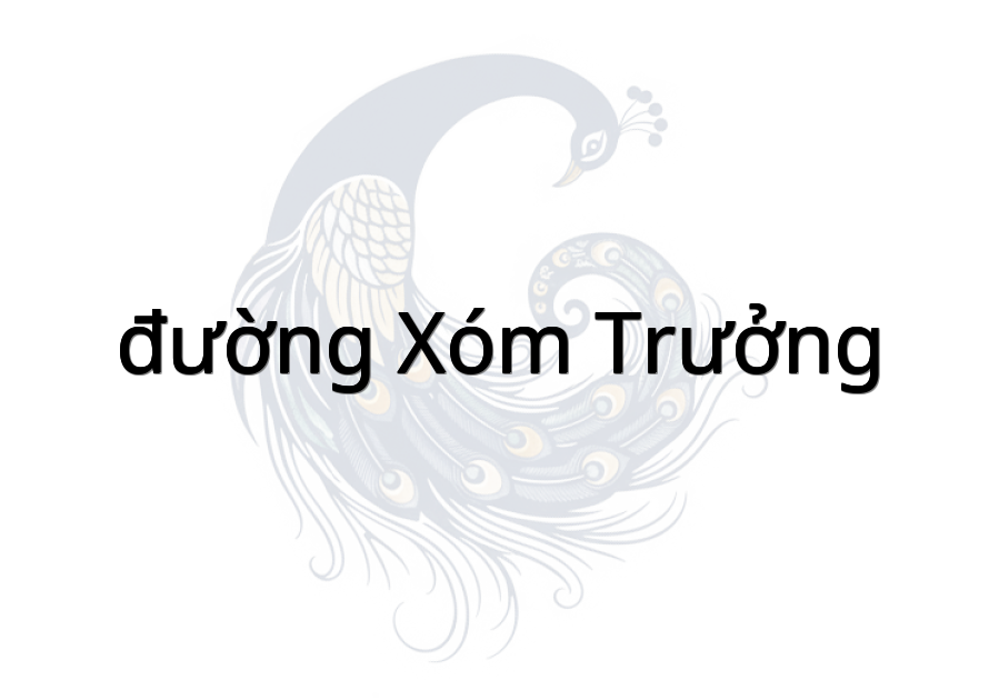 đường Xóm Trưởng