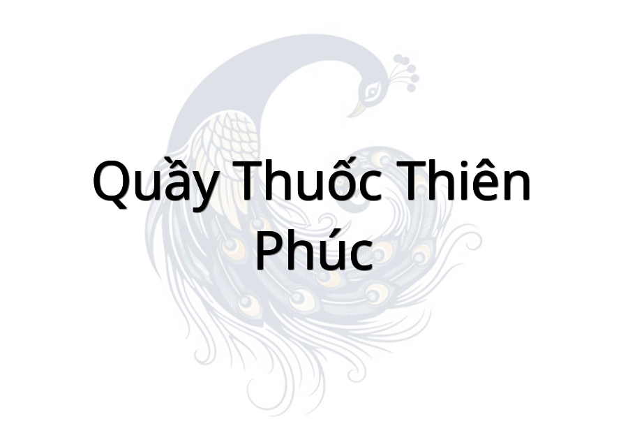 Quầy thuốc Thiên Phúc