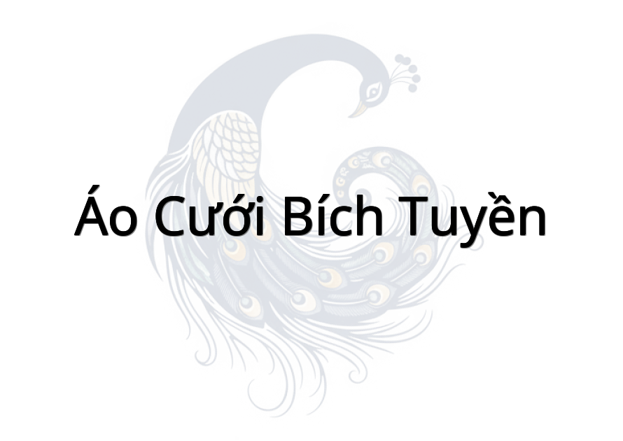Áo cưới Bích Tuyền