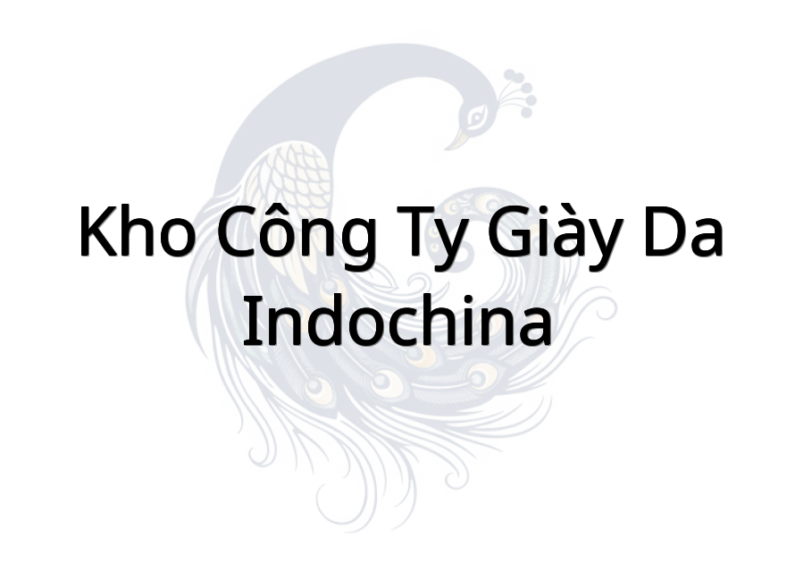 Kho Công ty giày da indochina