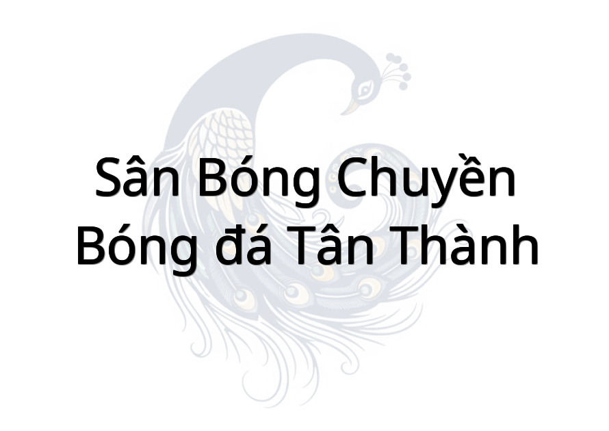 Sân bóng chuyền - bóng đá tân thành