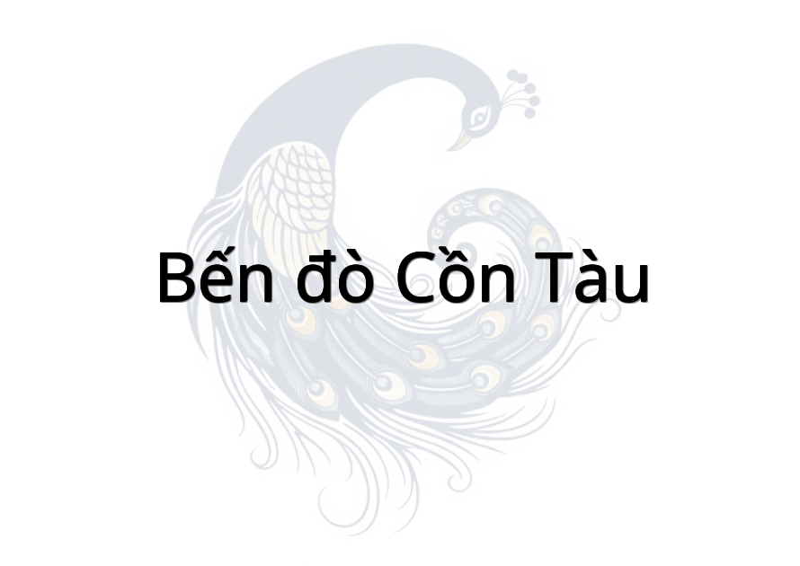 Bến đò Cồn Tàu