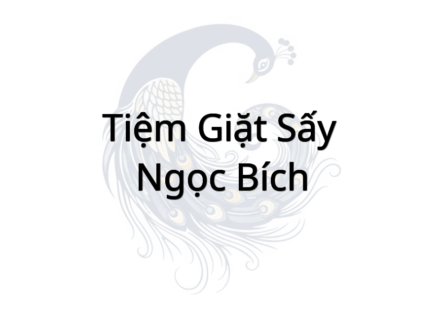 Tiệm Giặt sấy Ngọc Bích