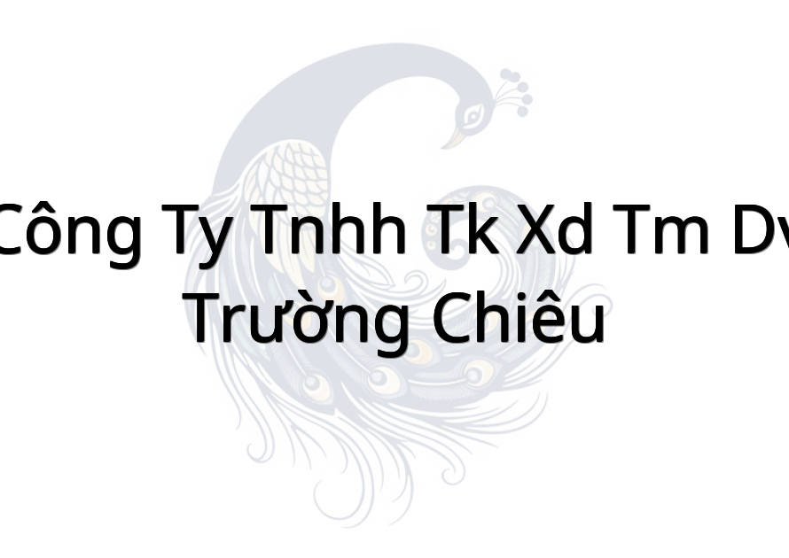 Công ty TNHH TK XD TM DV Trường Chiêu