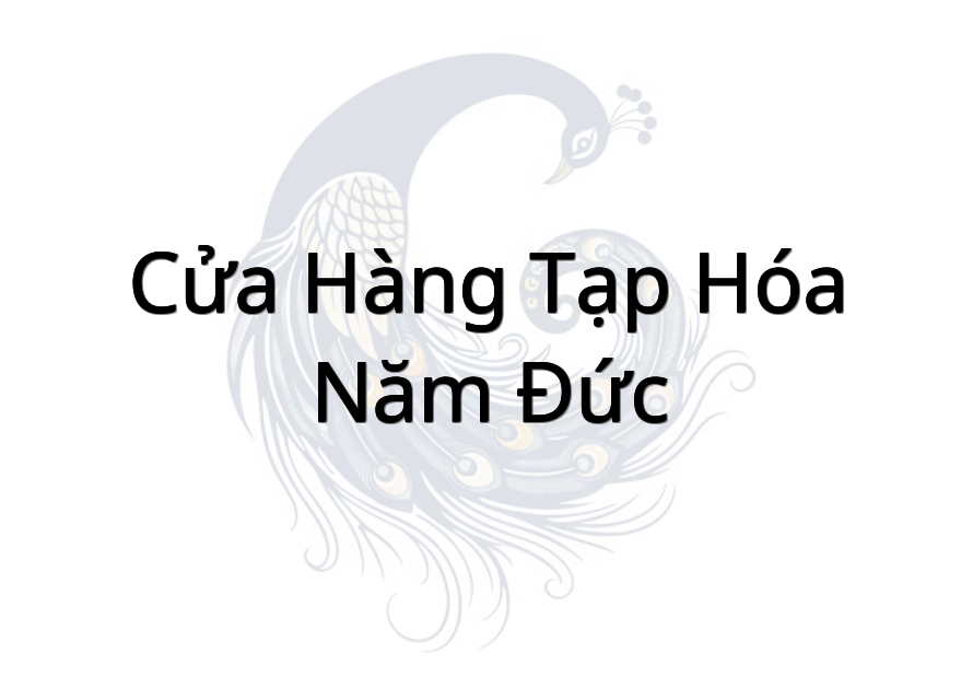 Cửa Hàng Tạp Hóa Năm Đức