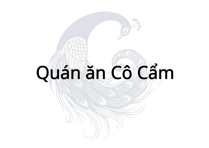 Quán ăn Cô Cẩm
