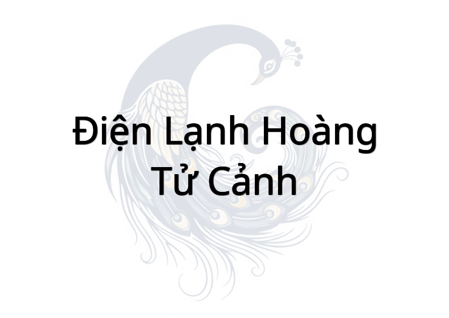 Điện Lạnh Hoàng Tử Cảnh