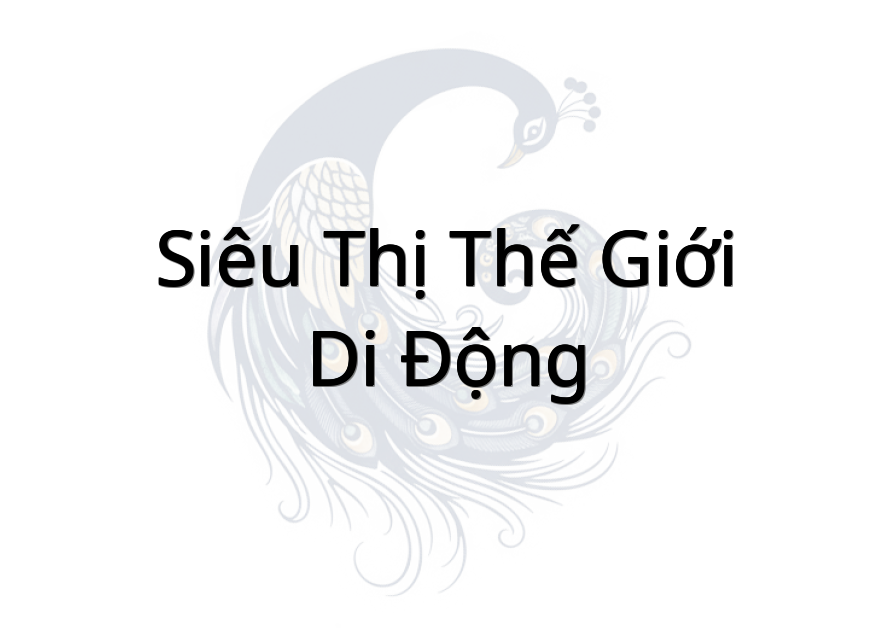 Siêu thị Thế Giới Di Động