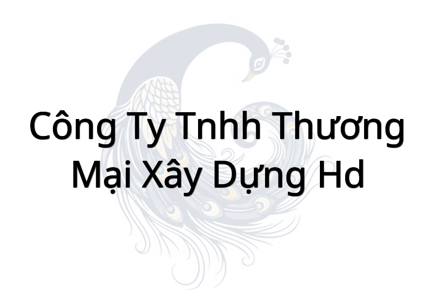 Công Ty TNHH Thương Mại Xây Dựng HD