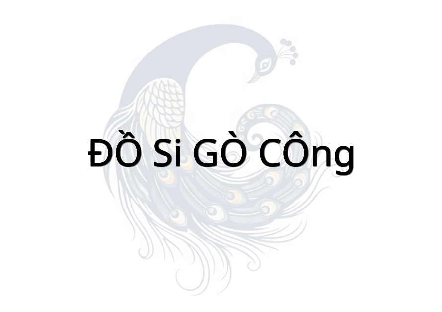 ĐỒ SI GÒ CÔNG