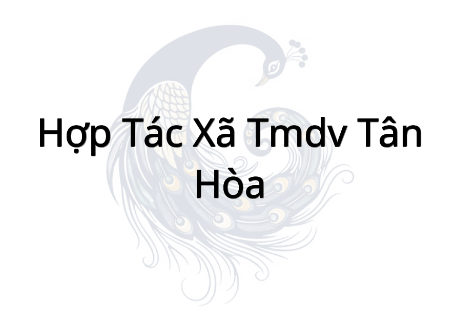 Hợp Tác Xã TMDV Tân Hòa